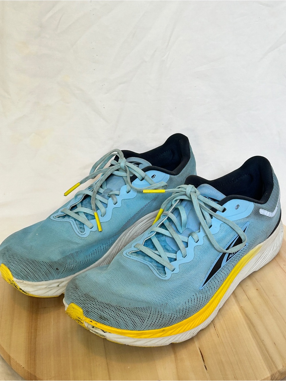 Altra Rivera 3 Men’s Running Shoes Mesh Lace Up Blue/Yellow US 10.5